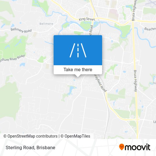 Sterling Road map