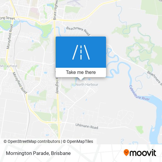Mornington Parade map