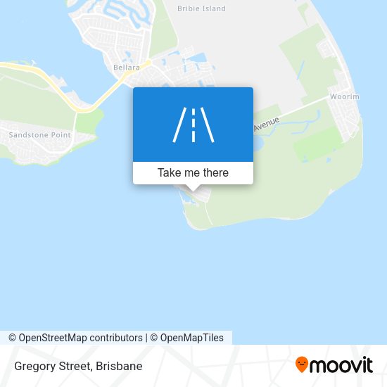 Gregory Street map