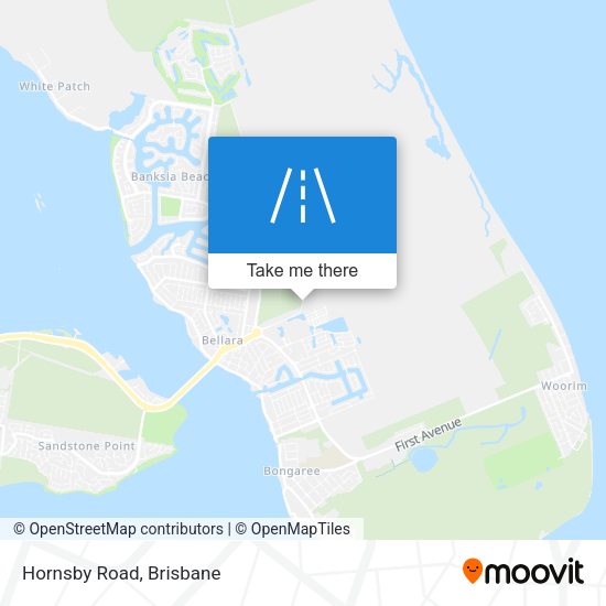 Hornsby Road map