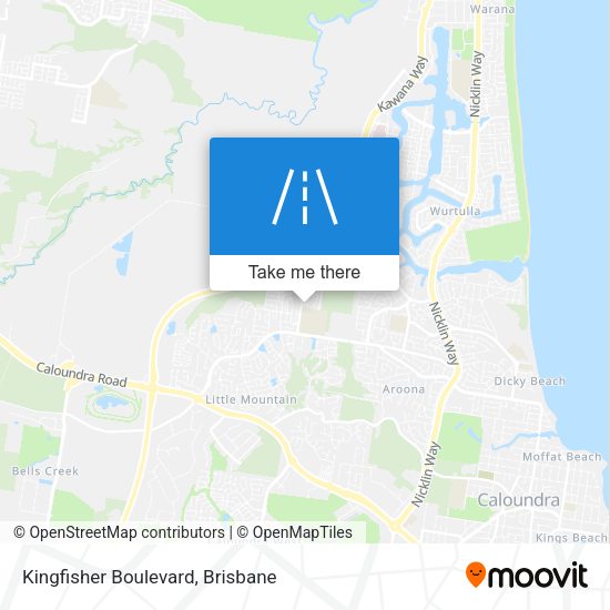 Kingfisher Boulevard map