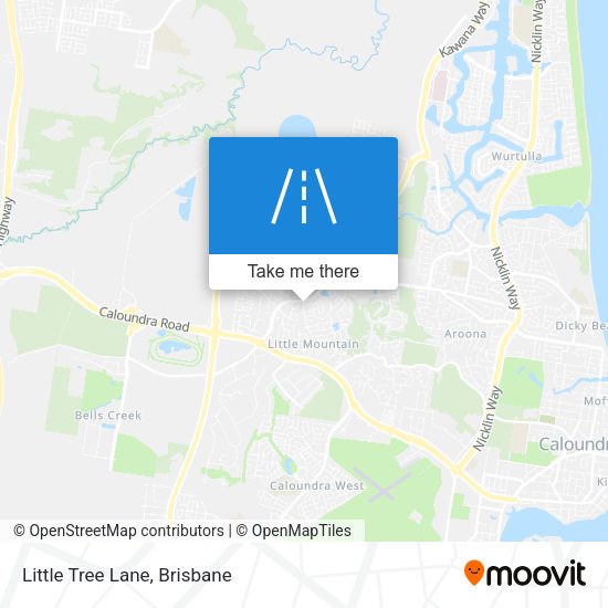 Little Tree Lane map
