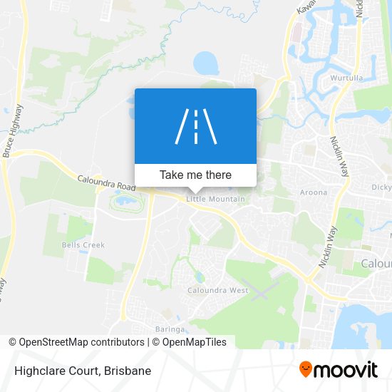 Highclare Court map