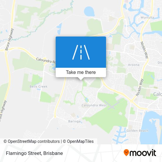 Flamingo Street map
