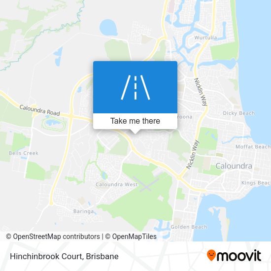 Hinchinbrook Court map