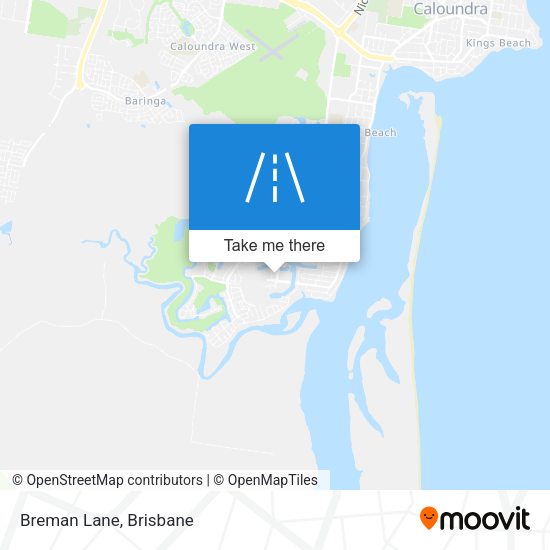 Breman Lane map