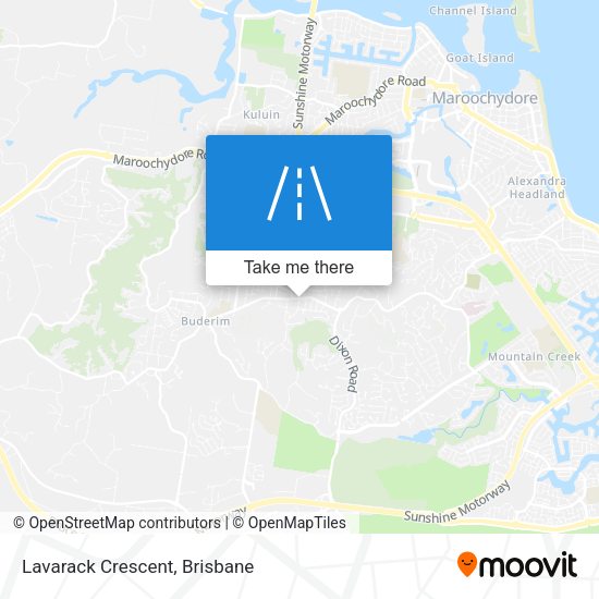 Lavarack Crescent map