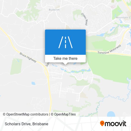 Scholars Drive map