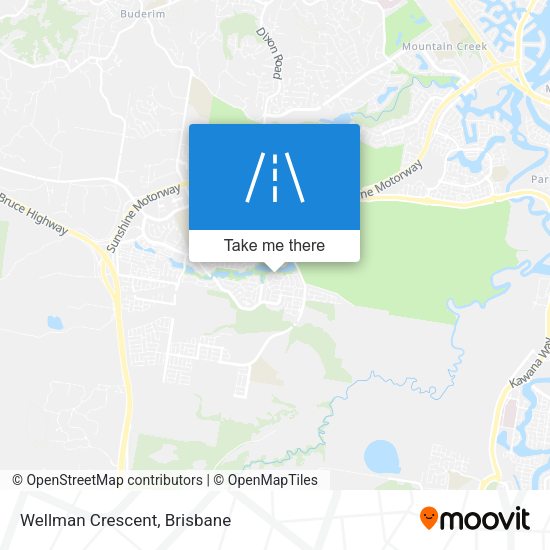 Wellman Crescent map