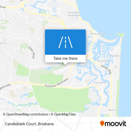Candlebark Court map