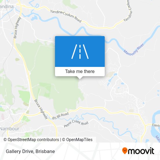 Gallery Drive map
