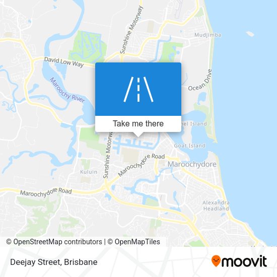 Deejay Street map
