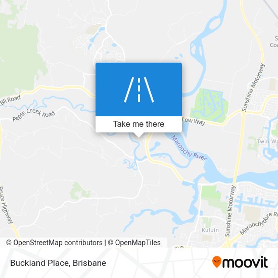Buckland Place map