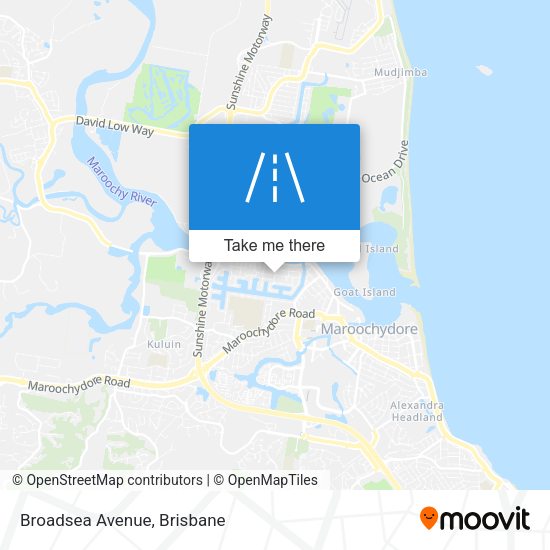 Broadsea Avenue map