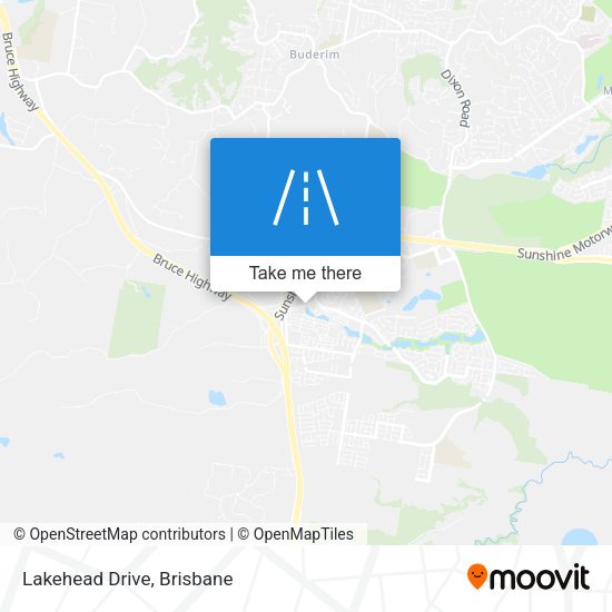 Lakehead Drive map