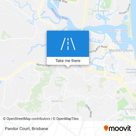 Pandor Court map