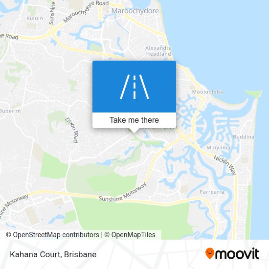 Kahana Court map