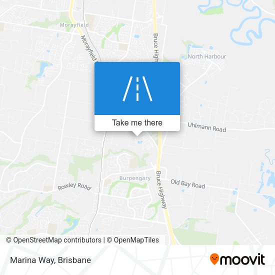 Marina Way map