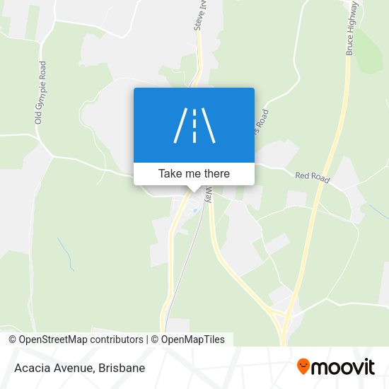 Acacia Avenue map
