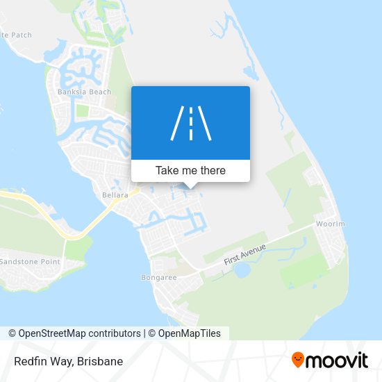 Redfin Way map