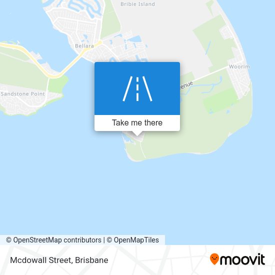 Mcdowall Street map
