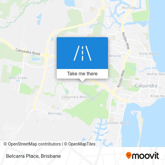 Belcarra Place map