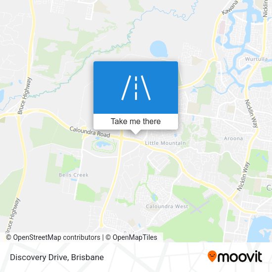 Discovery Drive map