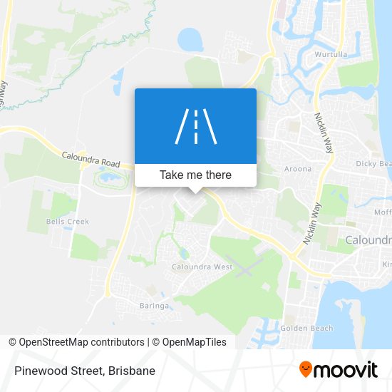 Pinewood Street map