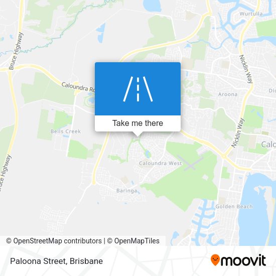 Paloona Street map