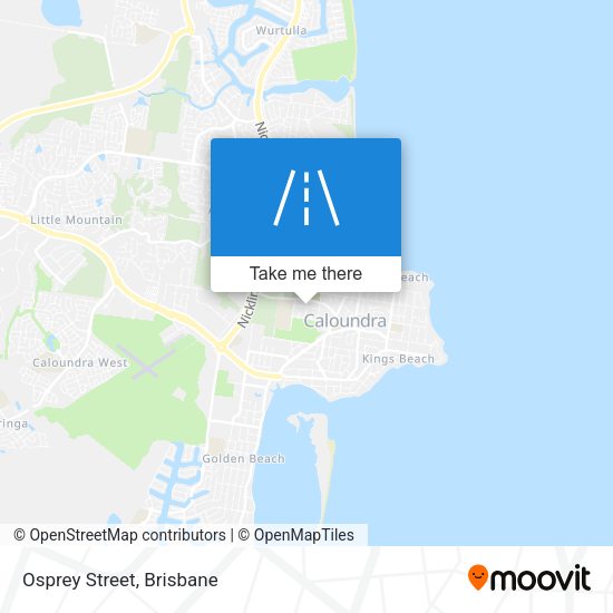 Osprey Street map