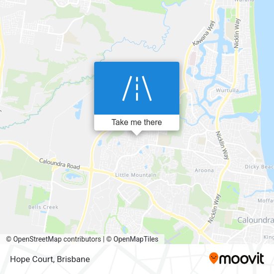 Hope Court map