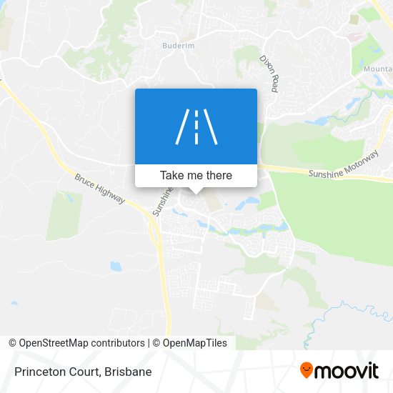 Princeton Court map