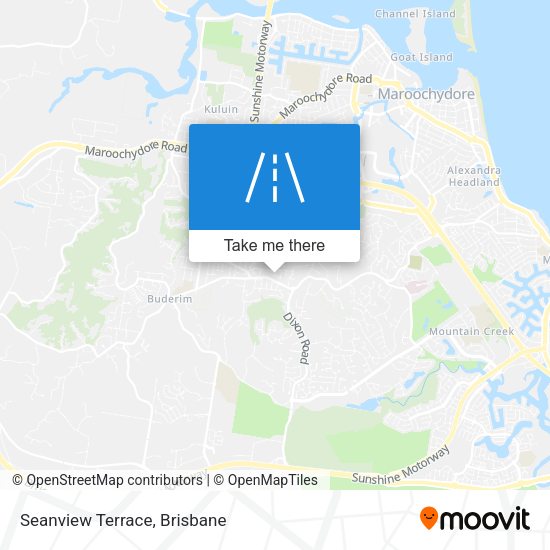 Seanview Terrace map