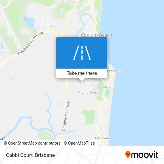 Cabbi Court map