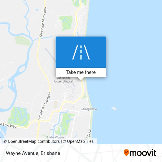 Wayne Avenue map