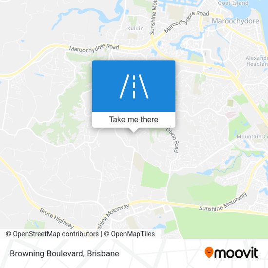 Browning Boulevard map