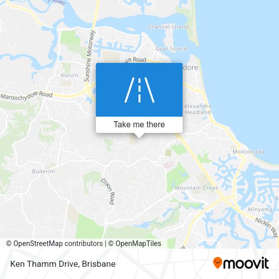 Ken Thamm Drive map