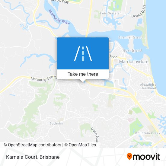 Kamala Court map