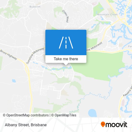 Albany Street map
