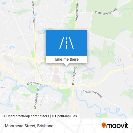 Moorhead Street map