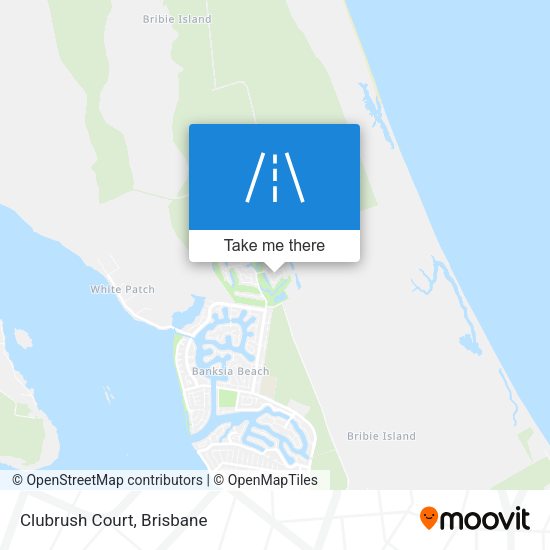 Clubrush Court map