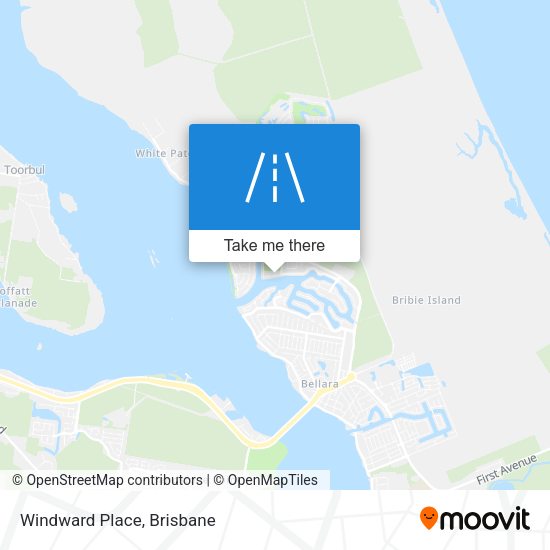 Windward Place map