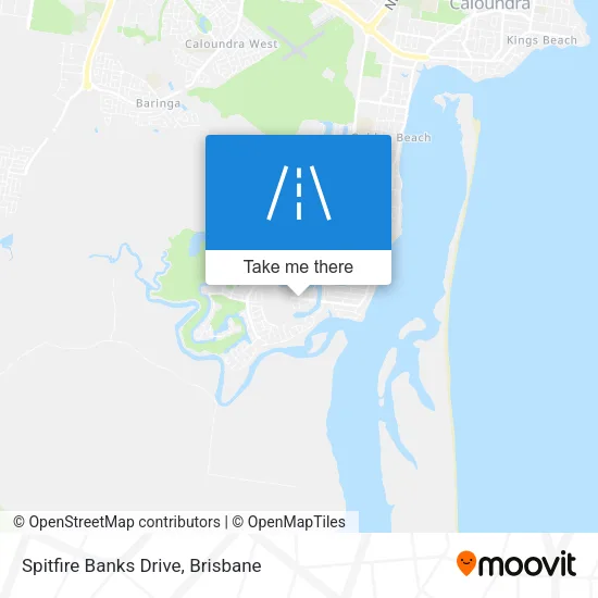 Spitfire Banks Drive map