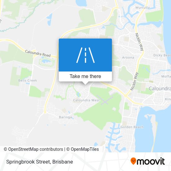 Springbrook Street map