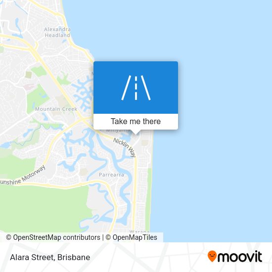 Alara Street map