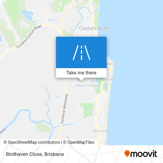 Birdhaven Close map