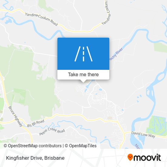 Kingfisher Drive map