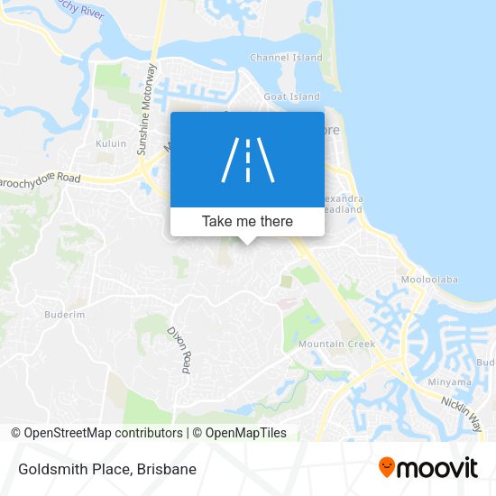 Goldsmith Place map