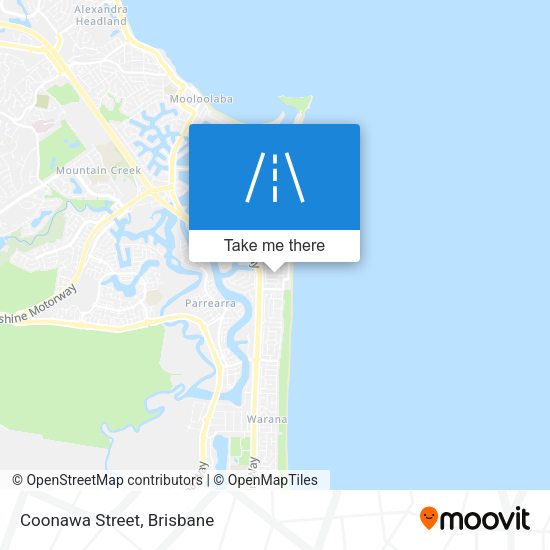 Coonawa Street map