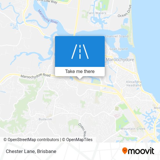 Chester Lane map